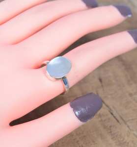 Mother Of Pearl <b>Ring</b> 925 Sterling <b>Silver</b> Oval Shape Gemstone Handmade Jewelry Gift For Anniversary - Product Image 1