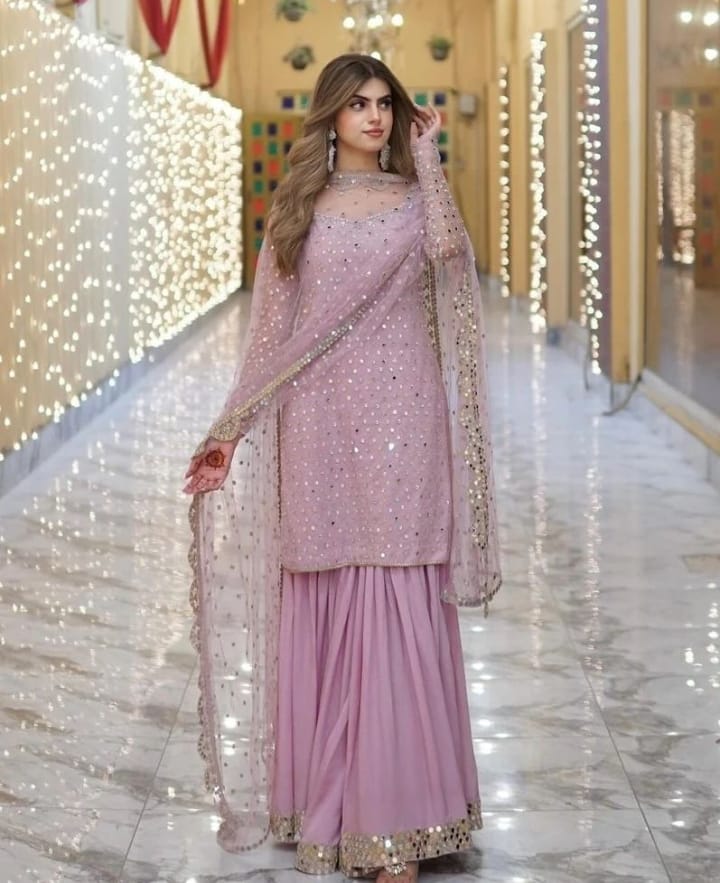 Pakistani and Indian Shararah Ghararah - Stylish Women's Clothing
