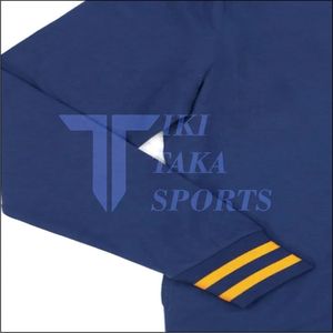 Femmes décontracté automne hiver tricoté Cardigans Sororités Collection Patchwork chandails broderie décoration bandes dorées - Product Image 3