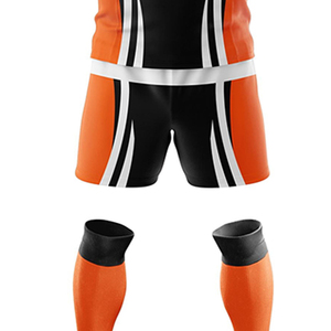 Uniforme d'entraînement de rugby personnalisé pour hommes conception de vêtements de sport à prix d'usine très vendue avec technique de sublimation fabriqué au Pakistan - Product Image 5