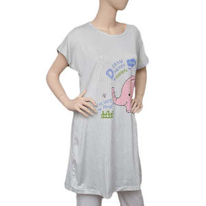 Chemise de nuit pour femme - Gris - Product Image 1