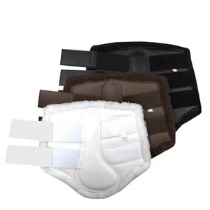 Nouvelles bottes de brossage en néoprène pour chevaux de conception occidentale, bottes de protection des jambes, bandages de sécurité, équipement équestre, équipement vétérinaire équin - Product Image 6
