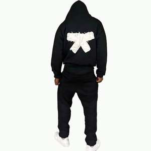 <b>Women's</b> Clothing 2025 Custom Sweatsuit Tracksuit Set Ladies <b>Fleece</b> <b>Jogger</b> Sets High Quality Pink Tracksuits for <b>Women</b> - Product Image 3