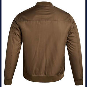 แจ็กเก็ตบอมเบอร์สำหรับผู้ชาย, แจ็คเก็ตบอมเบอร์กันหนาวลำลองสไตล์สตรีทแวร์พร้อมคุณสมบัติกันน้ำ - Product Image 6