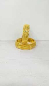 2 PIECE Good Quality <b>Bracelet</b> Bangles Handmade Earrings Micro Gold Plated <b>for</b> European African Women TRADITIONAL JEWELLERY - Product Image 6