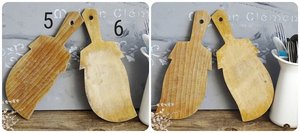 Tablero de cocina de madera hecho a mano con cuchillo para queso de acero inoxidable, diseñado para uso diario y seguro para todo tipo de alimentos - Product Image 6