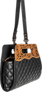 Haute qualité sur mesure femmes Vintage sac fourre-tout en cuir pleine main usiné bandoulière Long gland Unique Western bohème pour - Product Image 6