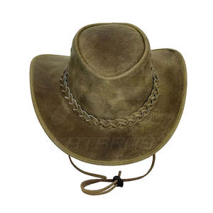 Nueva Llegada En Stock Sombreros de cuero hechos de calidad Sombreros de cuero personalizados para la venta en línea - Product Image 1