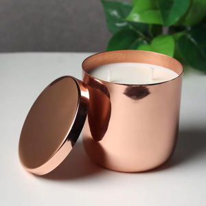 Pot à bougie fer métal or Style bougeoir cire bougie faisant rond Simple Design éclairage pour décoration de table et décoration intérieure - Product Image 6