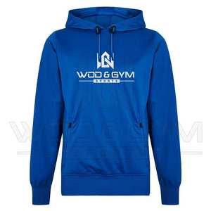 Sudadera Deportiva de Alta Calidad para Hombre, Color Sólido, 100% Algodón, Logotipo Personalizado Impreso, Térmica, Estilo Casual Urbano, Secado Rápido - Product Image 3