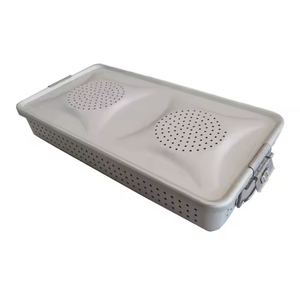 Professional Medical Dental Tray Organizer Holder Box Lid Wholesale Surgical Instruments Manual Power Surgical Sterilization - Product Image 2