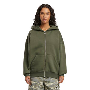 Sweat à capuche à fermeture éclair à manches longues pour femmes, sweat à capuche imprimé à la demande, sweat-shirt à capuche streetwear, broderie, sweat à capuche de haute qualité - Product Image 1