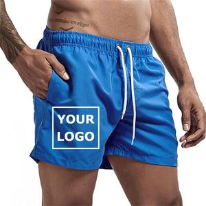 กางเกงขาสั้นผ้าใบแนวสปอร์ตสำหรับผู้ชายเอวกลางปรับได้เชือกไนลอนเป็นมิตรกับสิ่งแวดล้อมกันน้ำได้อย่างรวดเร็ว - Product Image 2