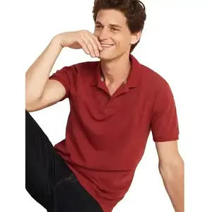 Мужская хлопковая рубашка-поло, 2024, Прямая продажа с завода, оптовая цена, впитывающая влагу, лучшая продажа, рубашка-поло на заказ, 100% хлопок