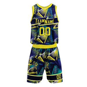 Ropa deportiva hecha en Pakistán, conjuntos de uniformes de baloncesto personalizados, servicio OEM al por mayor, uniformes de baloncesto de poliéster 100% a la venta - Product Image 6