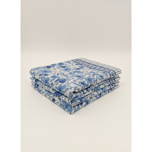 ผ้าคลุมชายหาดผ้าฝ้ายบลูจาล - Product Image 3