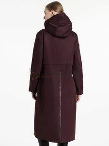 Women horse riding <b>long</b> <b>coat</b> 2025 affordable stylish waterproof premium equestrian outerwear women horse riding jacket - Product Image 2