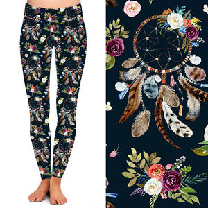 Offre Spéciale vêtements de sport femmes confort Fit 100% Polyester taille haute formation Sublimation Leggings Gym ceinture Leggings - Product Image 1