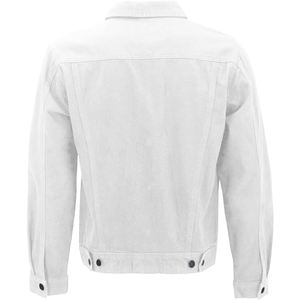 Veste en jean délavée à l'acide de créateur avec logo personnalisé pour hommes, fermeture à glissière vintage imprimée pour l'hiver en plein air - Product Image 3