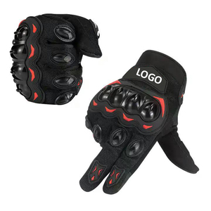 Écran tactile Protection des mains Motocross Racing Gants en cuir Descente Montagne Hors Route Extérieur Gants antidérapants avec Logo personnalisé - Product Image 2