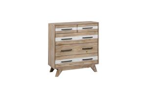 SOHO Marca Diseño moderno madera Tallboy 5 cajones muebles de dormitorio gráfico promocional caja de cartón embalaje hecho en Vietnam - Product Image 4