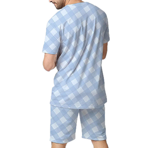 Pantalones cortos de verano para hombre, chándal estilo callejero estampado y colores sólidos, pantalones cortos de verano para hombre, chándal apto para viajes y ligero - Product Image 2