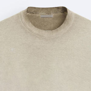 เสื้อยืดผู้ชายไซส์ใหญ่ ผ้าเทอร์รี่หนานุ่ม พิมพ์ลายตามสั่ง เป็นมิตรกับสิ่งแวดล้อม ระบายอากาศได้ดี น้ำหนัก 300 กรัม เสื้อยืดเปล่าเรียบๆ สไตล์สตรีทแวร์ แบบย้อมสีเอซิด ขายส่ง - Product Image 4