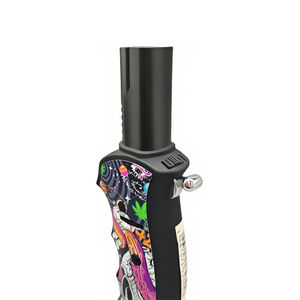 Encendedor de Cigarros de Gas Butano Personalizado de Alta Calidad al por Mayor, Encendedores Grandes Resistentes al Viento para Barbacoa y Camping al Aire Libre - Product Image 4