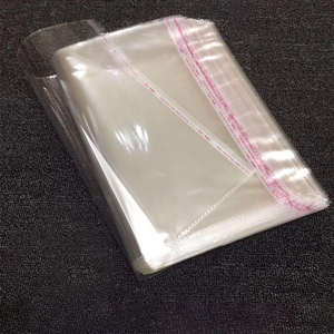 Venta al por mayor de bolsas de polietileno reciclables planas transparentes de plástico LDPE ligeras ecológicas para empacar ropa - Product Image 1