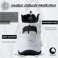 Nouvelles Chaussures de Basketball pour Hommes, Modèle Designer, Professionnelles, Décontractées, Montantes, Légères et Respirantes, Printemps-Été