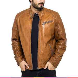 Veste en cuir véritable robuste et luxueuse pour homme, design élégant, qualité supérieure, protection contre toutes les intempéries, veste en tissu pour homme - Product Image 3