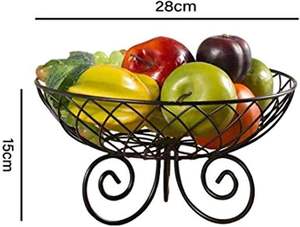 Panier en fil métallique décoratif pour la maison et la cuisine Utilisations polyvalentes de stockage Fabriqué à partir de fil métallique de haute qualité - Product Image 4