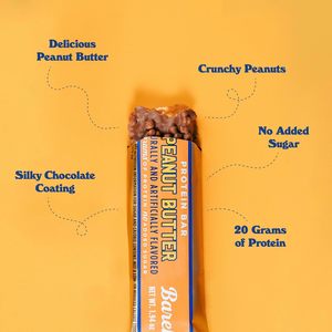 บาร์โปรตีนแบร์เบลส์รสเนยถั่ว - แพ็ค 12 ชิ้น - Product Image 5