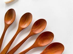 Eco Friendly Wooden Masala Spoon Set Of 8 Handcrafted Small Serving Spoons Perfect For <b>Tea</b> <b>Coffee</b> <b>Sugar</b> Condiments Spices Herbs - Product Image 2