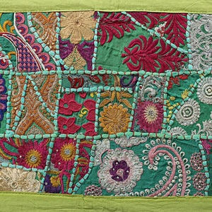 Handmade Traditional Indian Vintage Patchwork Embroidered Cotton Dining Table <b>Runner</b> Wedding Home Decor Wall Hanging Tapestry - Product Image 3