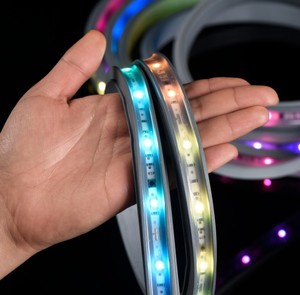 Tira de luces <span class=keywords><strong>Led</strong></span> RGB IP68, 7W, Dc12V, <span class=keywords><strong>w2812b</strong></span>, para correr - Product Image 6