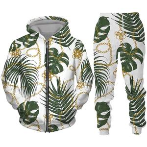 <b>Men's</b> Winter Plus Size Custom Logo Gym Fitness Jogger Set New Style Streetwear <b>Bandana</b> Print Sweatpants for Training and Sports - Product Image 3