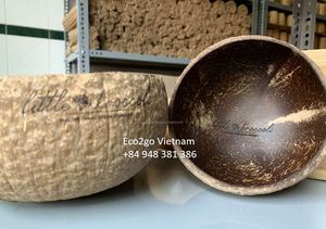 Eco-friendly <b>Coconut</b> <b>Shell</b> Bowls Handmade in Vietnam by Eco2go Vietnam - Product Image 4