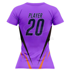 T-shirt de softball durable à col rond et manches courtes, confortable, écologique, 100 % polyester, pour l'entraînement et les matchs, élégant - Product Image 2