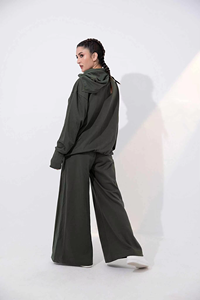 Conjunto Deportivo Informal de Invierno y Otoño para Mujer, Sudadera Moderna y Pantalones Jogger de Felpa Estampados, Ropa Casual Suave y Cómoda - Product Image 2