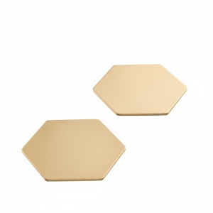 Silver Hammered Round Shape Metal <b>Coasters</b> Set Tabletop <b>Drink</b> Serving Dining Table Protector Mat Pads Tea Cups <b>Coaster</b> - Product Image 4