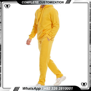 Tenues de printemps et d'automne Ensemble de jogging à capuche Survêtement personnalisé pour homme - Product Image 3