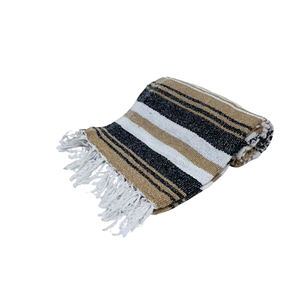 Manta de lana falsa natural de lujo tejida personalizada para sala de estar Popular para hoteles y hogares - Product Image 4