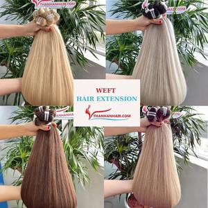 Cabello crudo disponible en stock Paquetes de trama de color Cabello humano 100% sin procesar de extensiones de cabello de Mujeres de montaña vietnamitas - Product Image 2