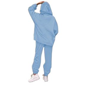 Sweat à capuche pull à manches longues en coton surdimensionné de haute qualité avec logo personnalisé pour exportation de vêtements à capuche pour femmes du Bangladesh - Product Image 3