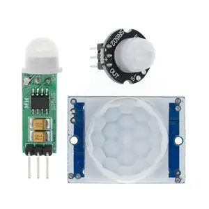 Módulo detector de sensor de movimiento PIR infrarrojo piroeléctrico de ajuste IR SR505 SR602, 1 unidad
