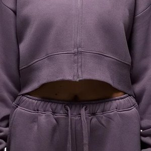 Nueva Sudadera con Capucha Casual para Mujer con Cremallera y Logotipo Personalizado, Diseño Vintage, Ropa de Abrigo, Sudadera Urbana con Capucha para Invierno - Product Image 5