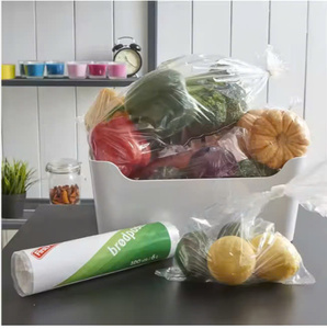 Food Safe Custom <b>Freezer</b> Bag Kitchen Polythene Waterproof Food Packaging Food <b>Storage</b> Bags supermarket - Product Image 3