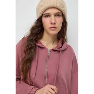 Sudadera Corta con Cierre de Cremallera Suave al Tacto - Product Image 1