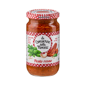 Salsa de Pesto Roja de la Abuela, 185g X 12 Unidades, para Agregar Sabor a sus Comidas - Product Image 1
